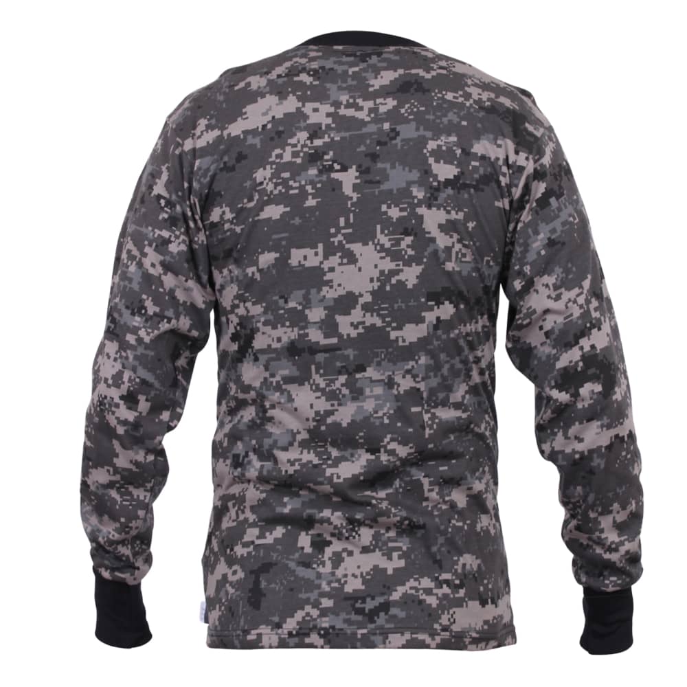 Rothco Long Sleeve Digital Camo Tee Shirts