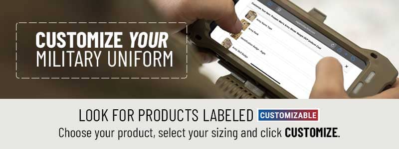 Customize Your Military Uniform