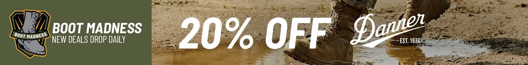 Boot Madness 20% Off Danner
