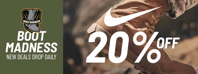 Boot Madness 20% Off Nike