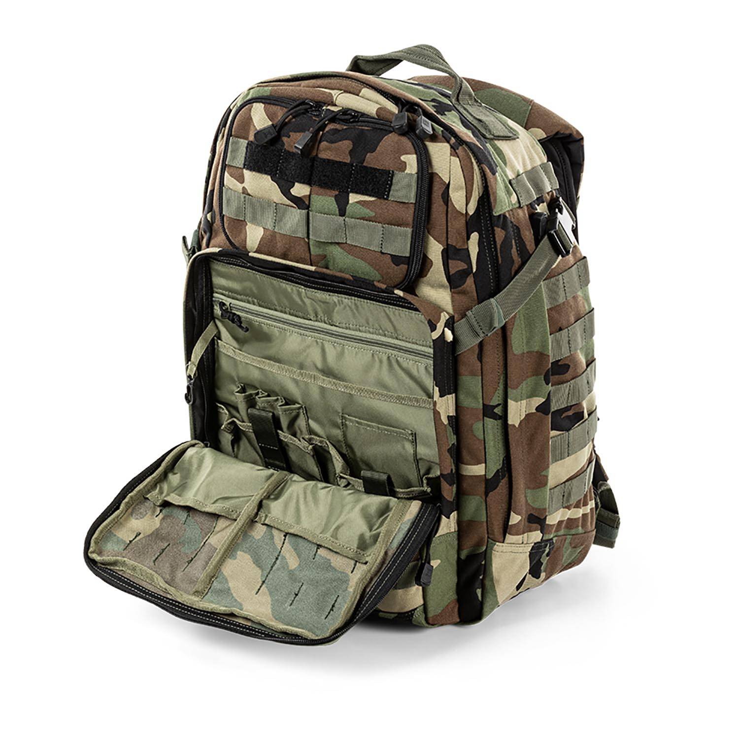 5.11 Tactical RUSH 24 2.0 Woodland Backpack 37L Galls