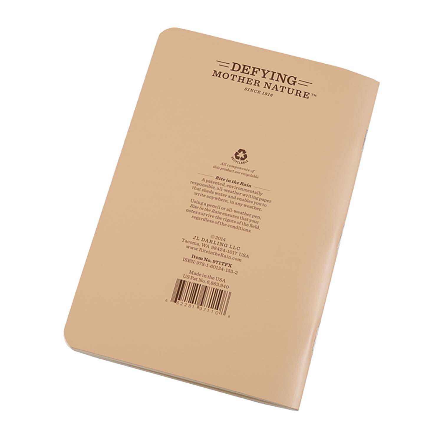 Rite in the Rain All-Weather Stapled Notebook | U.S. Patriot