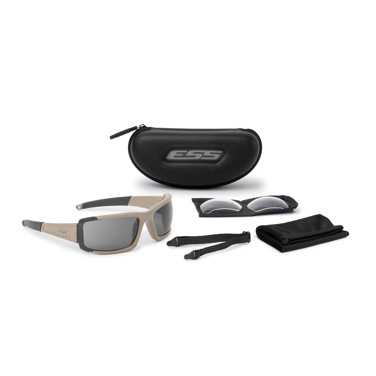 ESS CDI Max Terrain Tan Sunglasses | U.S. Patriot Tactical