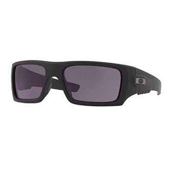 Oakley Si Det Cord Flag Collection Ansi Z87.1 Stamped Matte Black Sunglasses With Grey Lens