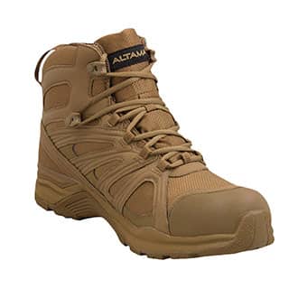Altama Aboottabad Trail Runner Tactical Mid Waterproof Boots.