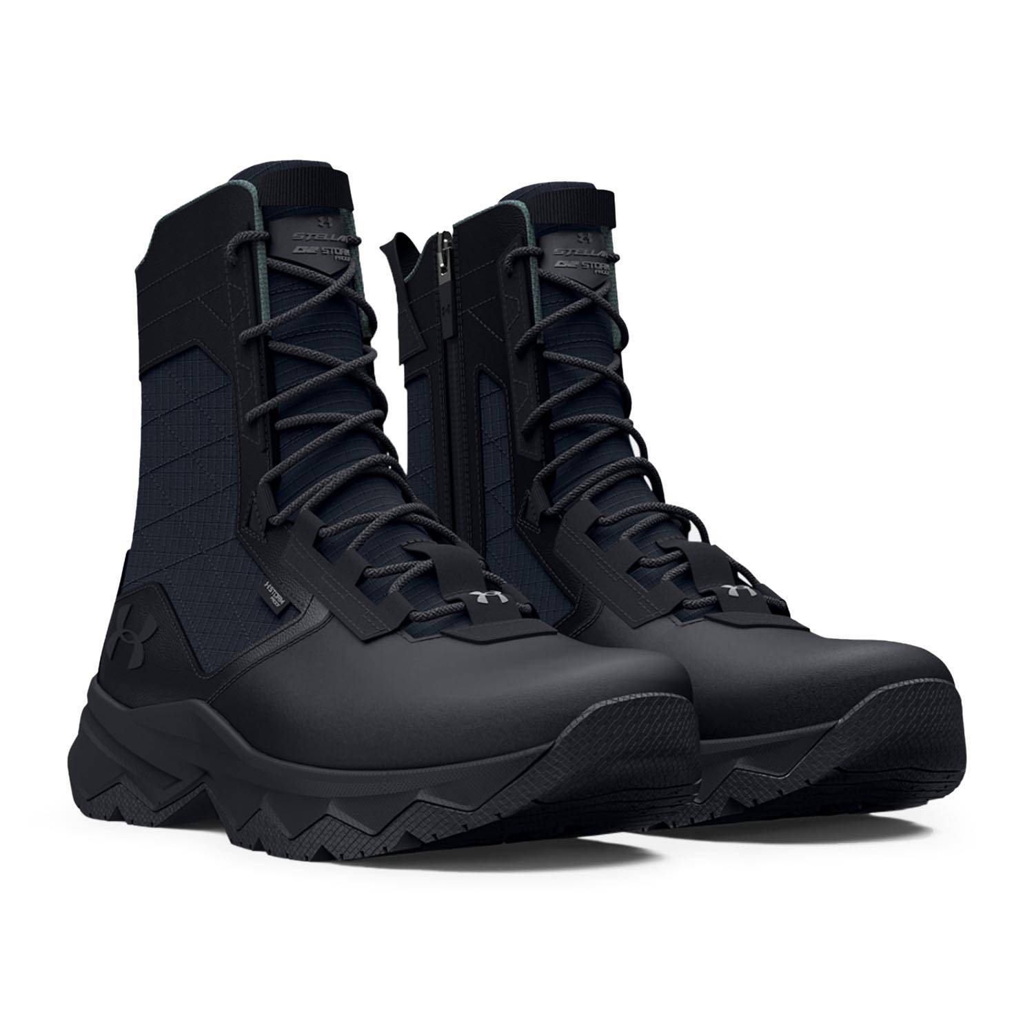 Under Armour Men s Stellar G2 Waterproof Side Zip Tactical Boots