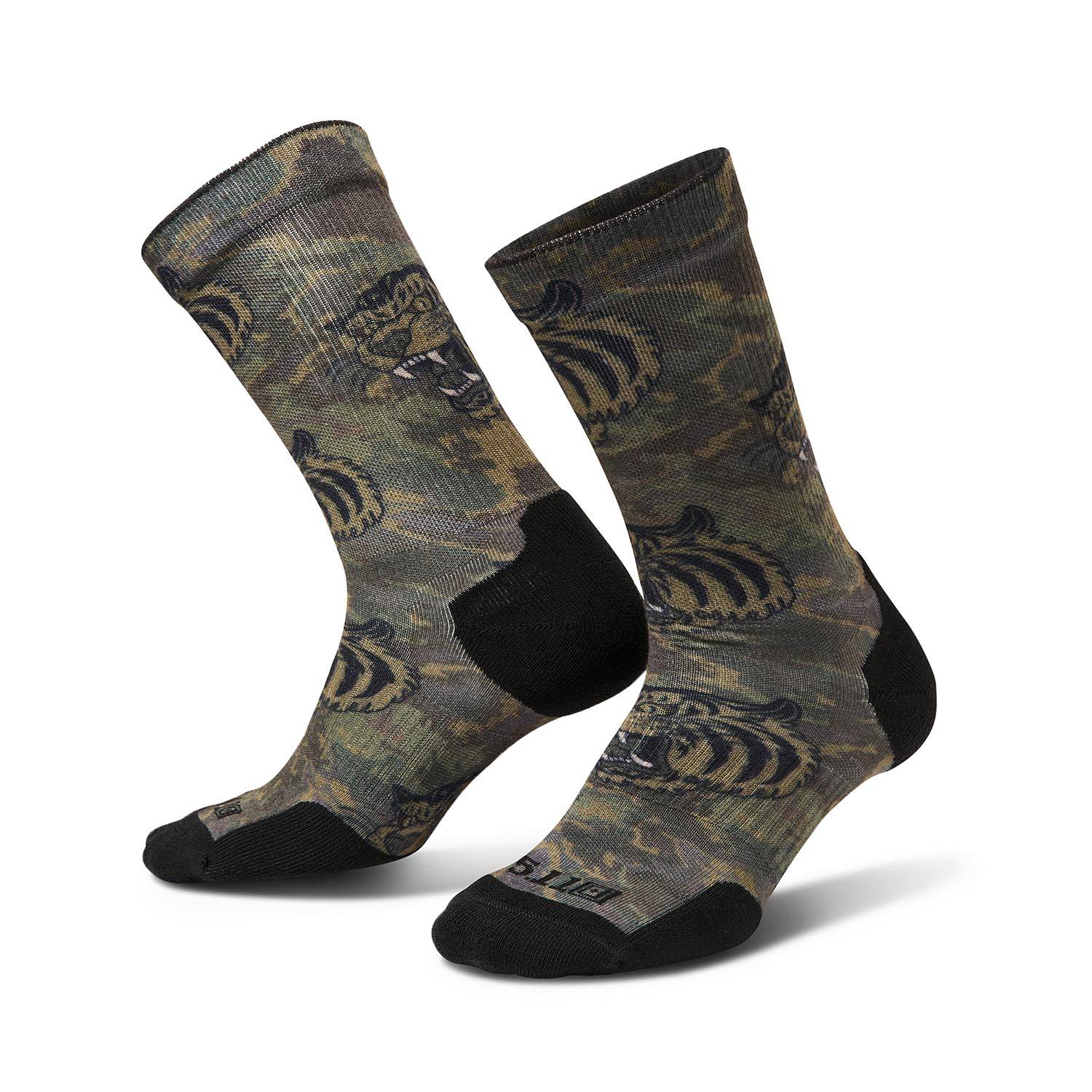 5.11 Tactical Sock & Awe Tiger Axe Socks