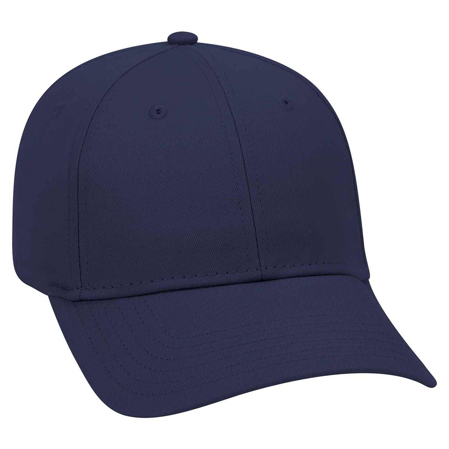 OTTO 100% COTTON 6 PANEL LOW PROFILE BASEBALL CAP