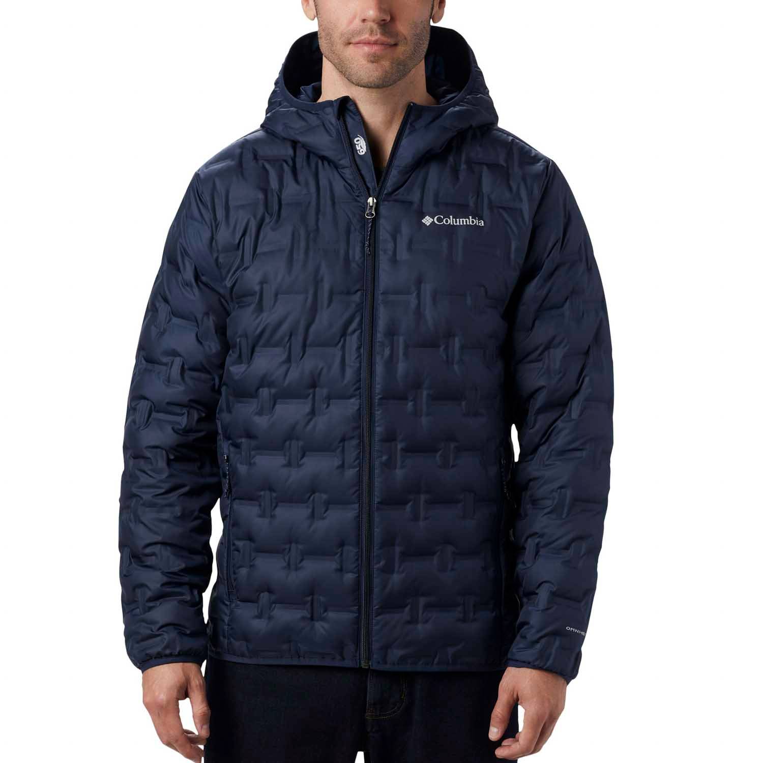 COLUMBIA MEN'S DELTA RIDGE DOWN HOODED JACKET