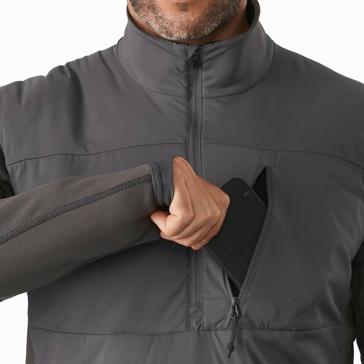 Arcteryx Leaf Mens Naga Pullover Ar Gen 21 Us Patriot