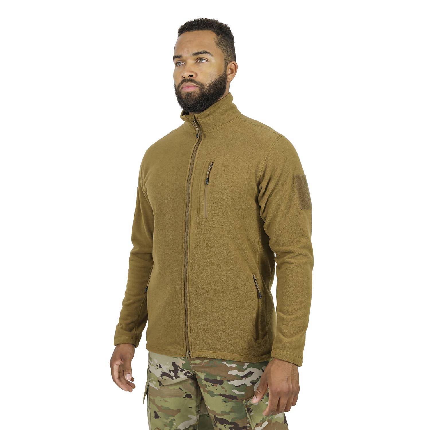 MISSION MADE MEN'S FULL ZIP FLEECE JACKET