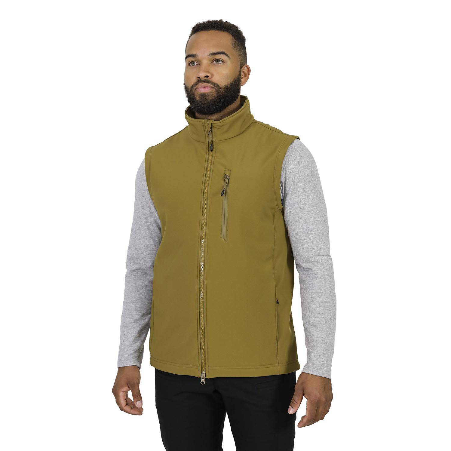 MISSION MADE MEN'S SOFT SHELL VEST