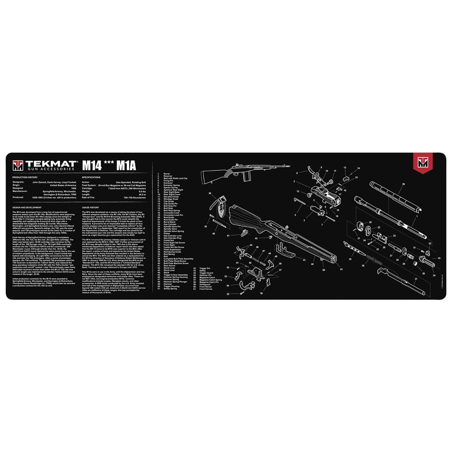 M14 (M1A) TEKMAT GUN CLEANING MAT