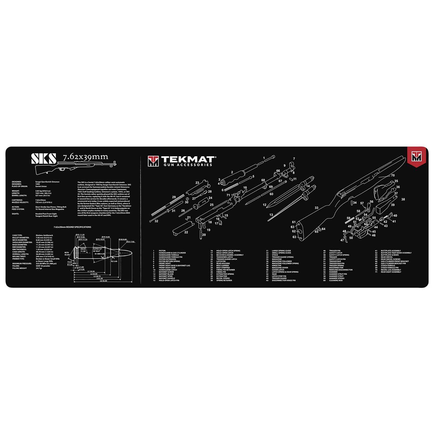 TekMat SKS Gun Cleaning Mat