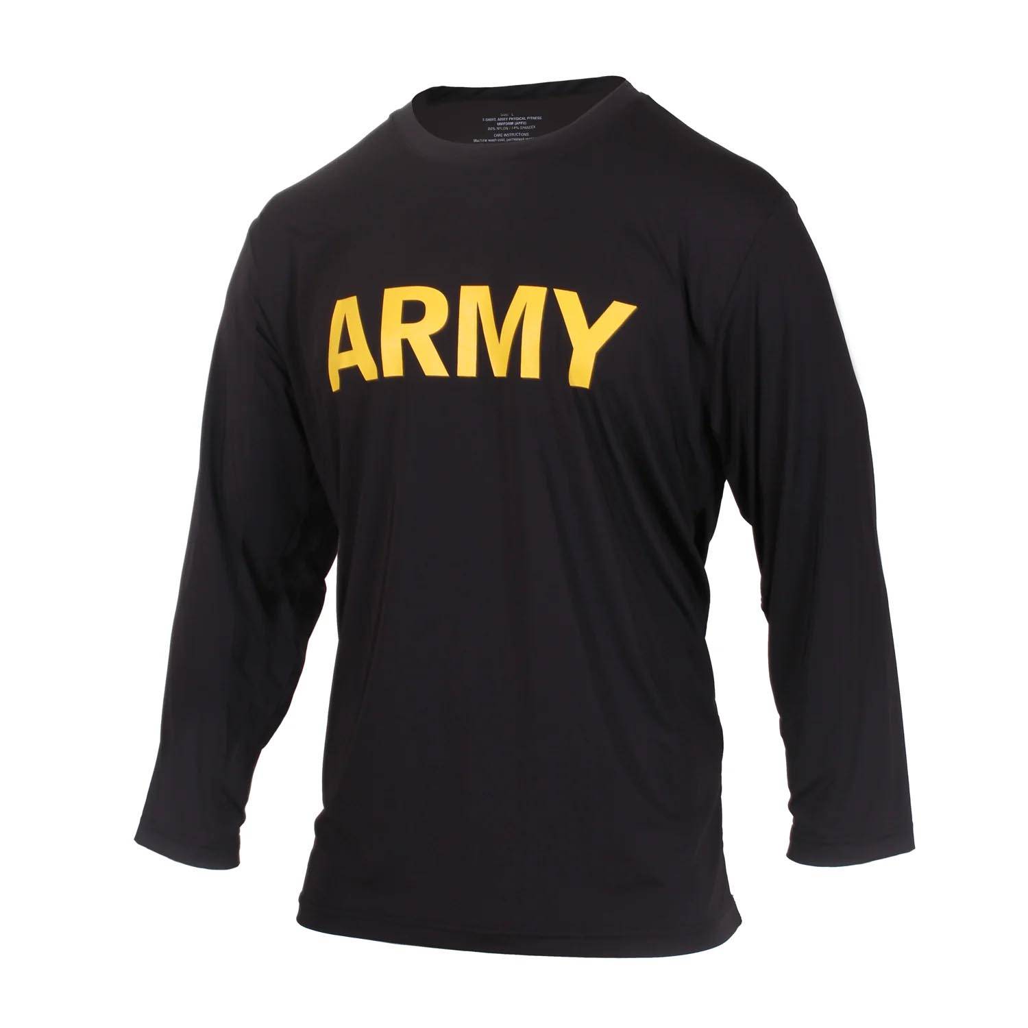 Rothco Long Sleeve Army PT Shirt