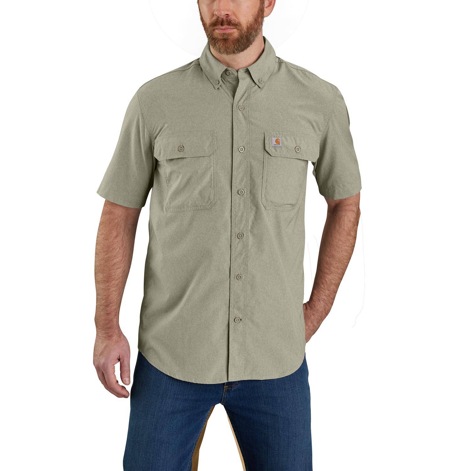 CARHARTT FORCED RELAXED FIT LIGHTWEIGHT SHORT-SLEEVE SHIRT