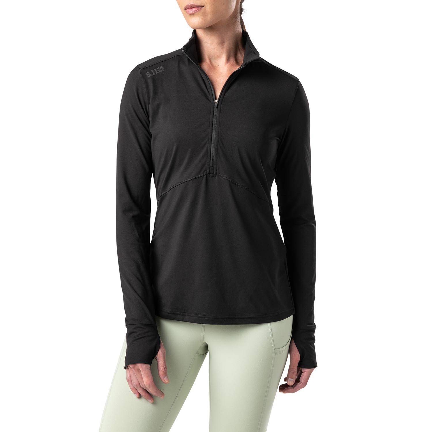 5.11 TACTICAL WOMEN'S PT-R CATALYST 1/2 ZIP