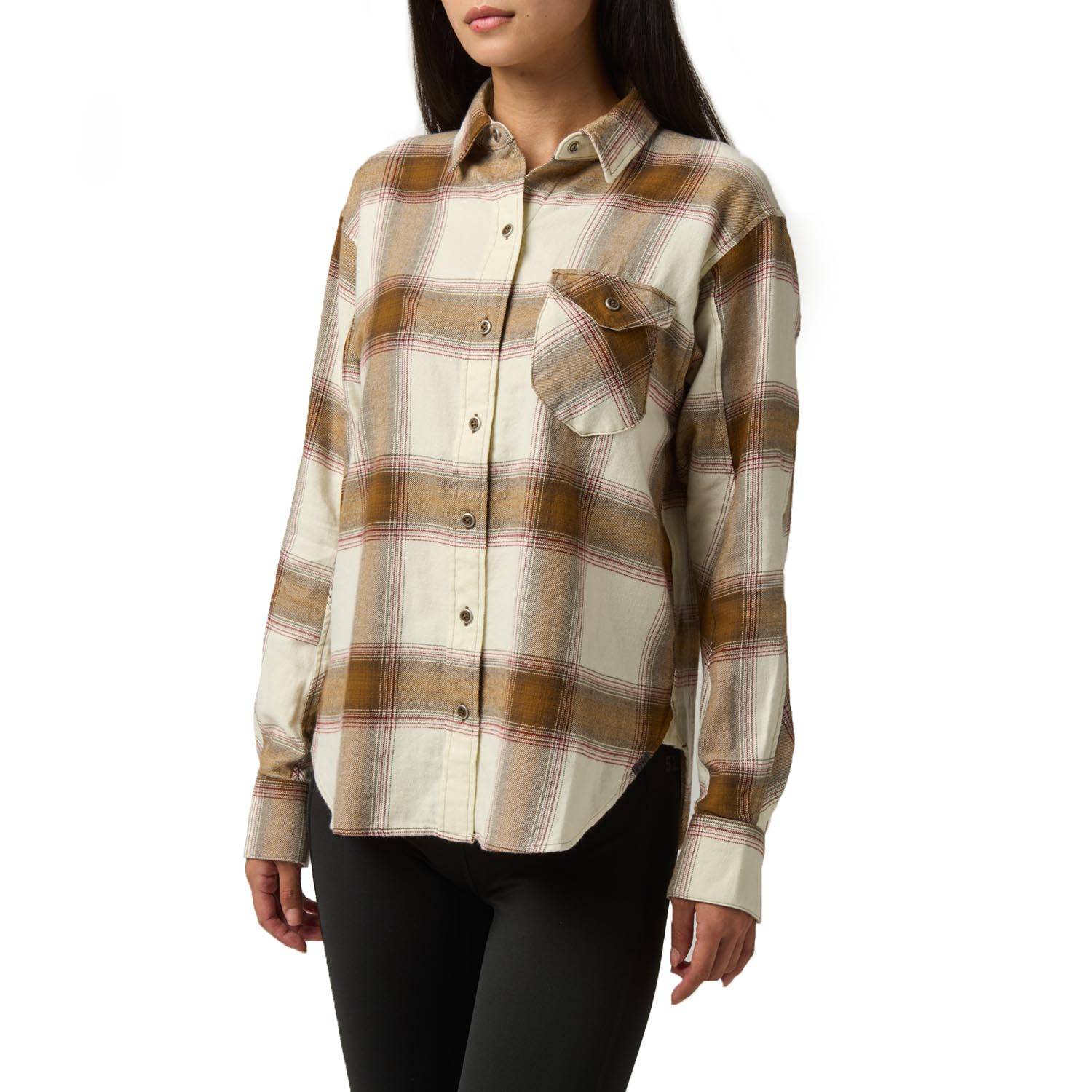 5.11 TACTICAL WOMEN'S BRIANNA PLAID FLANNEL SHIRT