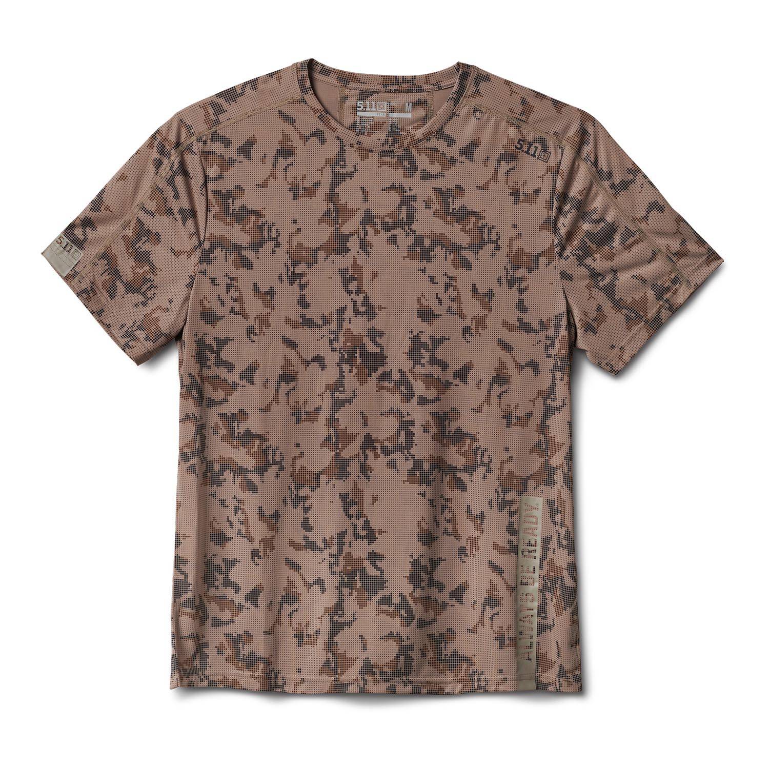 5.11 TACTICAL MEN'S NO MERCY PT-R SHORT SLEEVE SHIRT