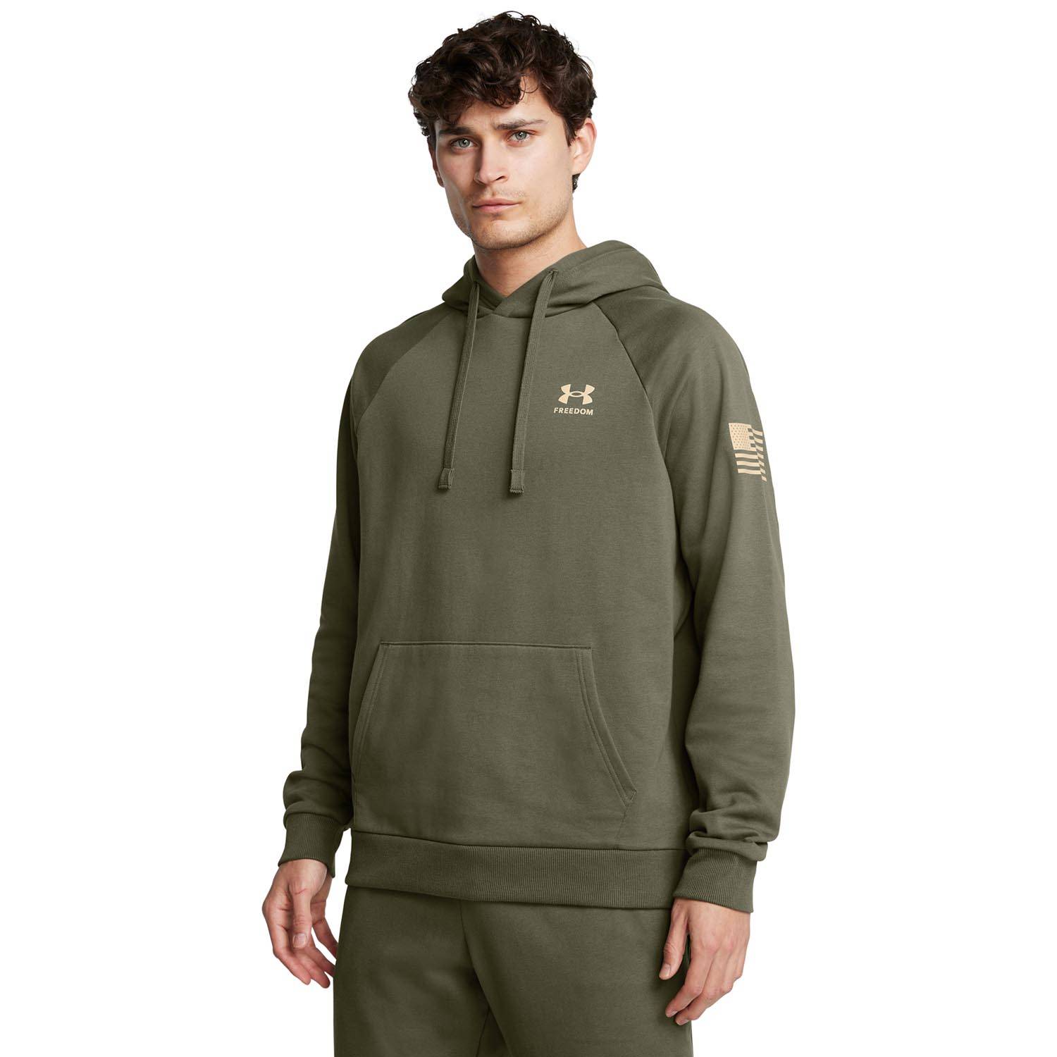 UNDER ARMOUR MEN'S FREEDOM FLAG HOODIE