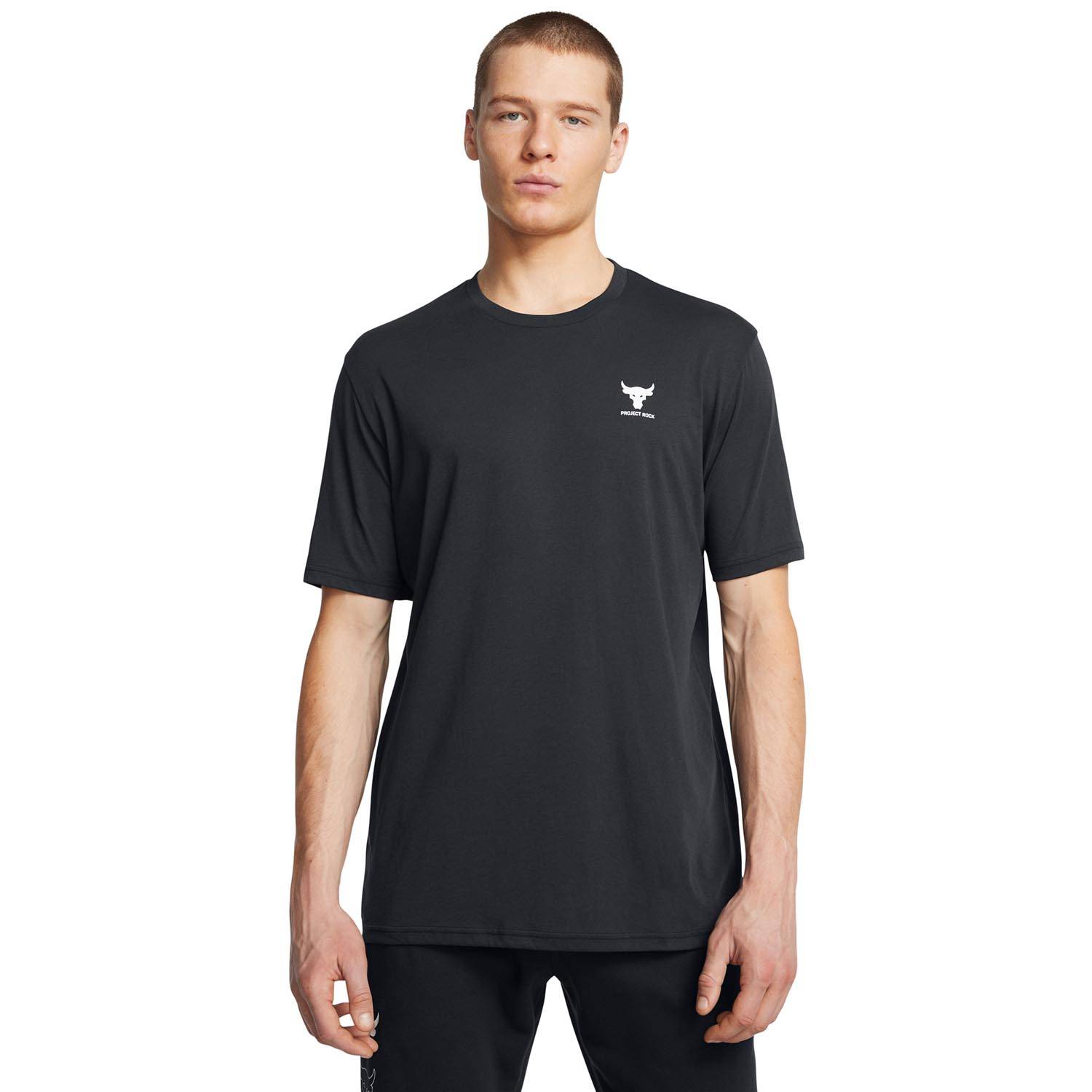 UNDER ARMOUR MEN'S PROJECT ROCK SHORT SLEEVE SHIRT