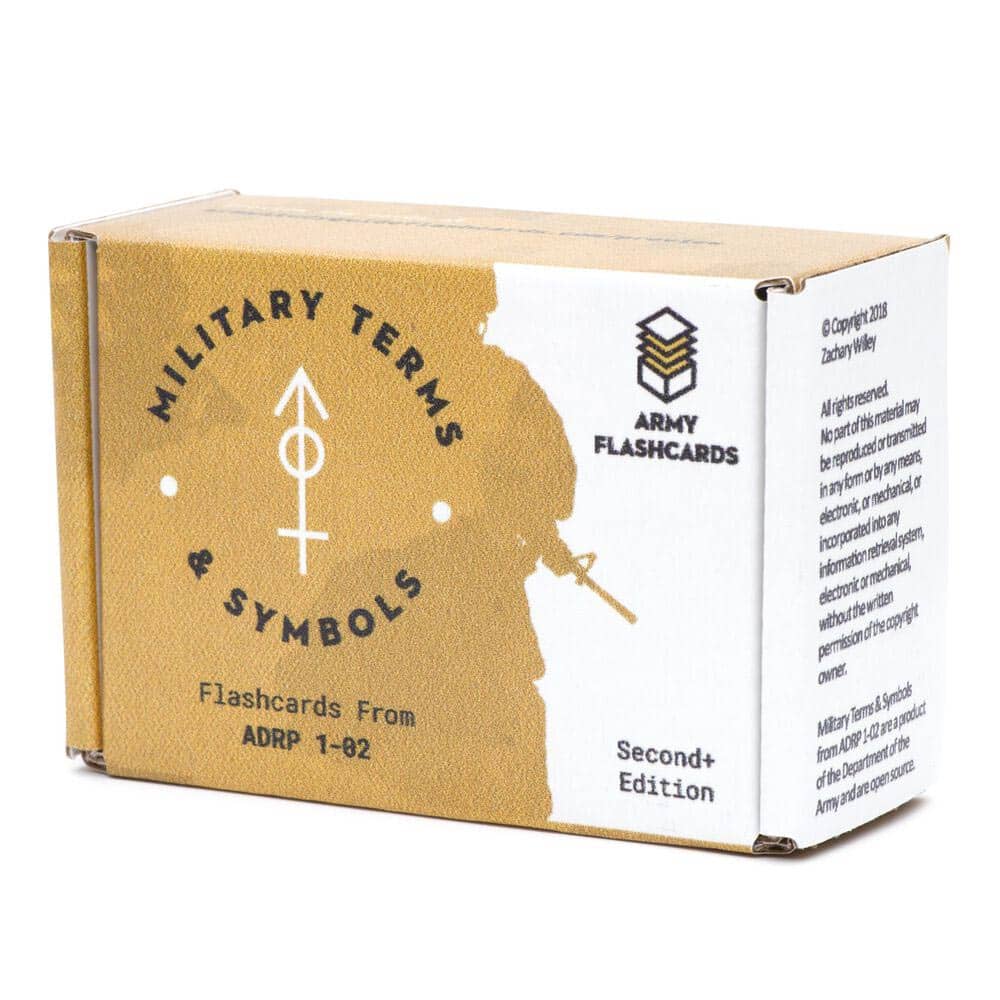 Army Flashcards Military Terms and Symbols Flashcards