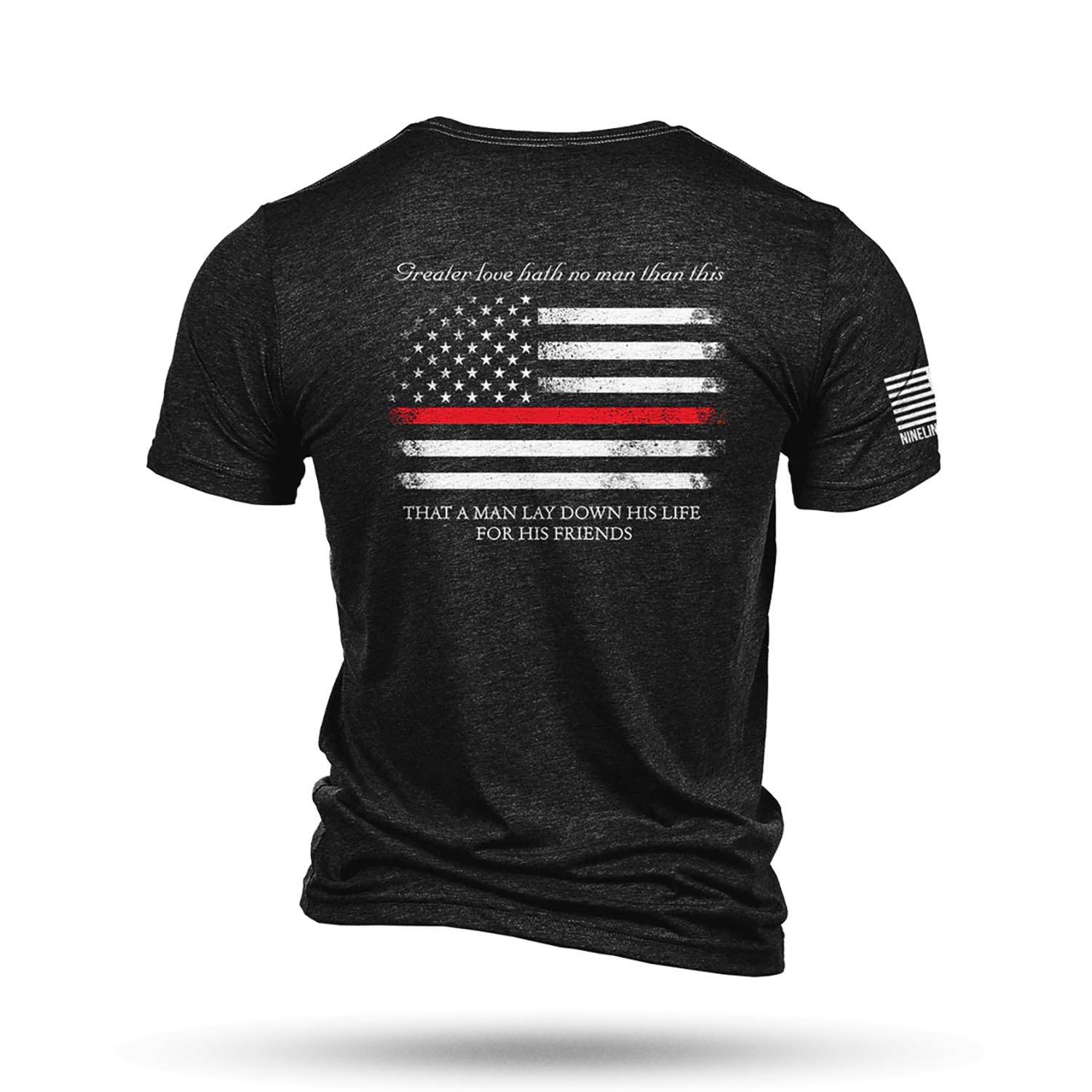 NINE LINE MEN'S THIN RED LINE T-SHIRT