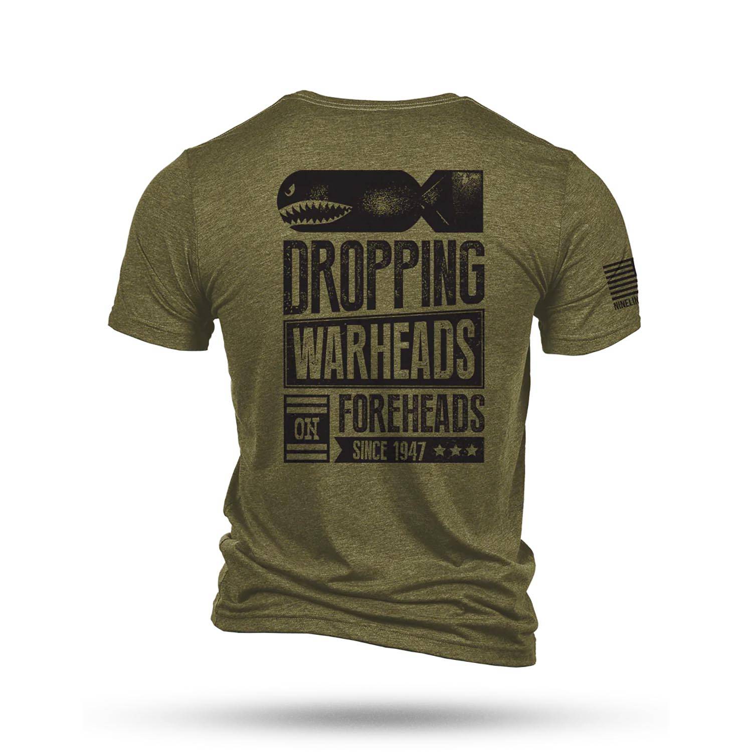 Nine Line Men's Warhead on Foreheads T-Shirt