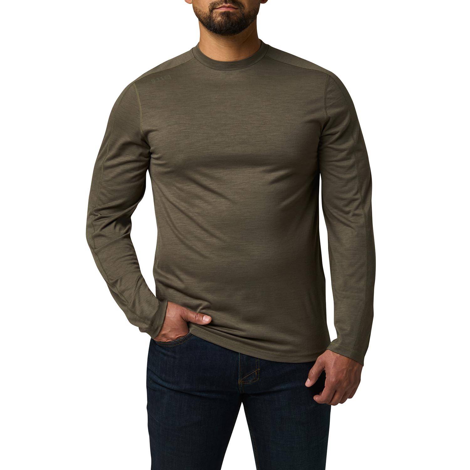 5.11 TACTICAL MEN'S SULLI UV MERINO CREW PULLOVER