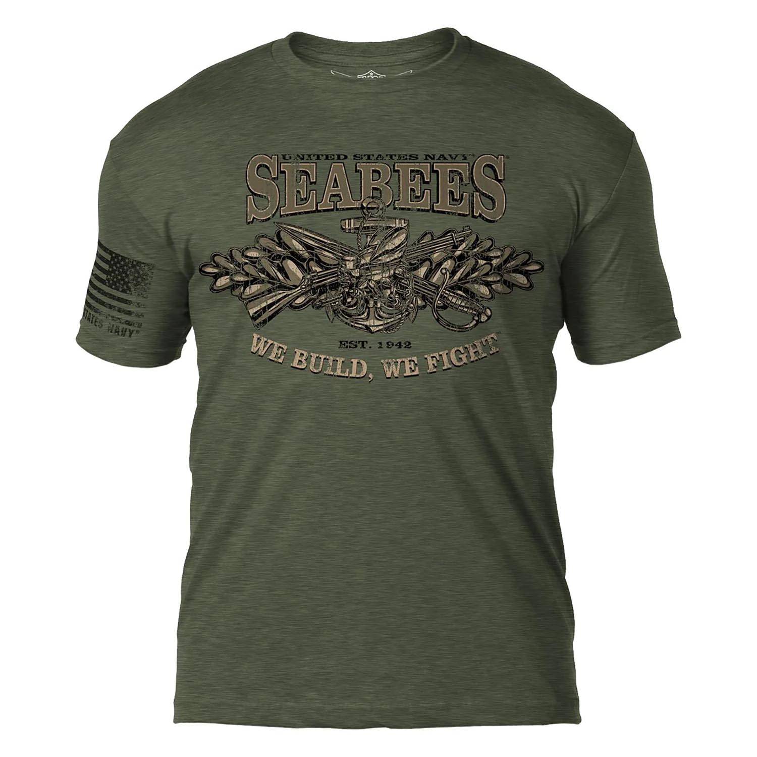 7.62 Design U.S. Navy Seabees T-Shirt