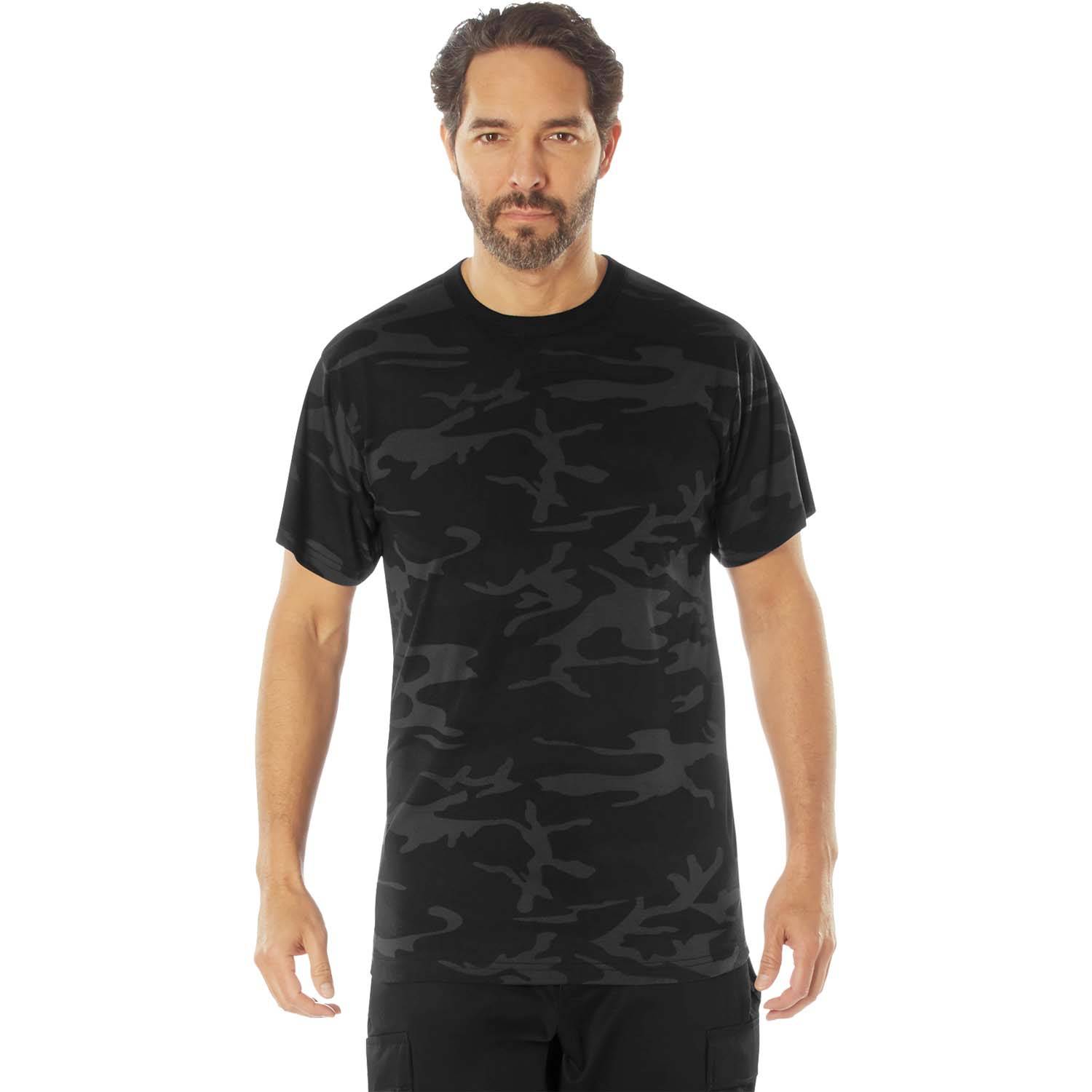 ROTHCO MIDNIGHT CAMO MOISTURE WICKING T-SHIRT