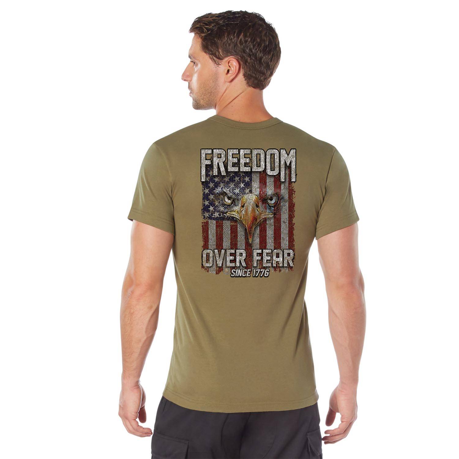 ROTHCO FREEDOM OVER FEAR T-SHIRT