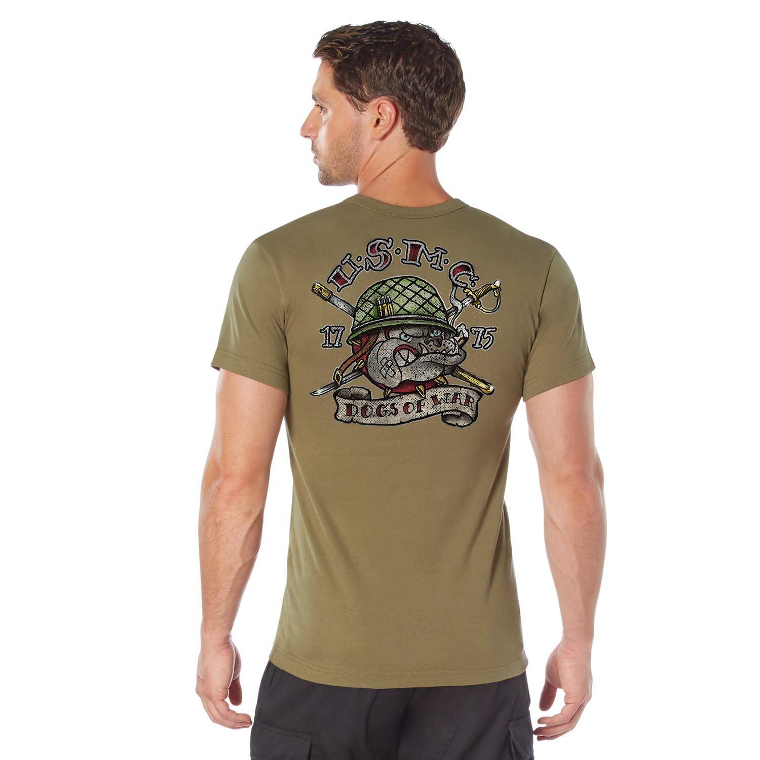 ROTHCO USMC DOGS OF WAR T-SHIRT