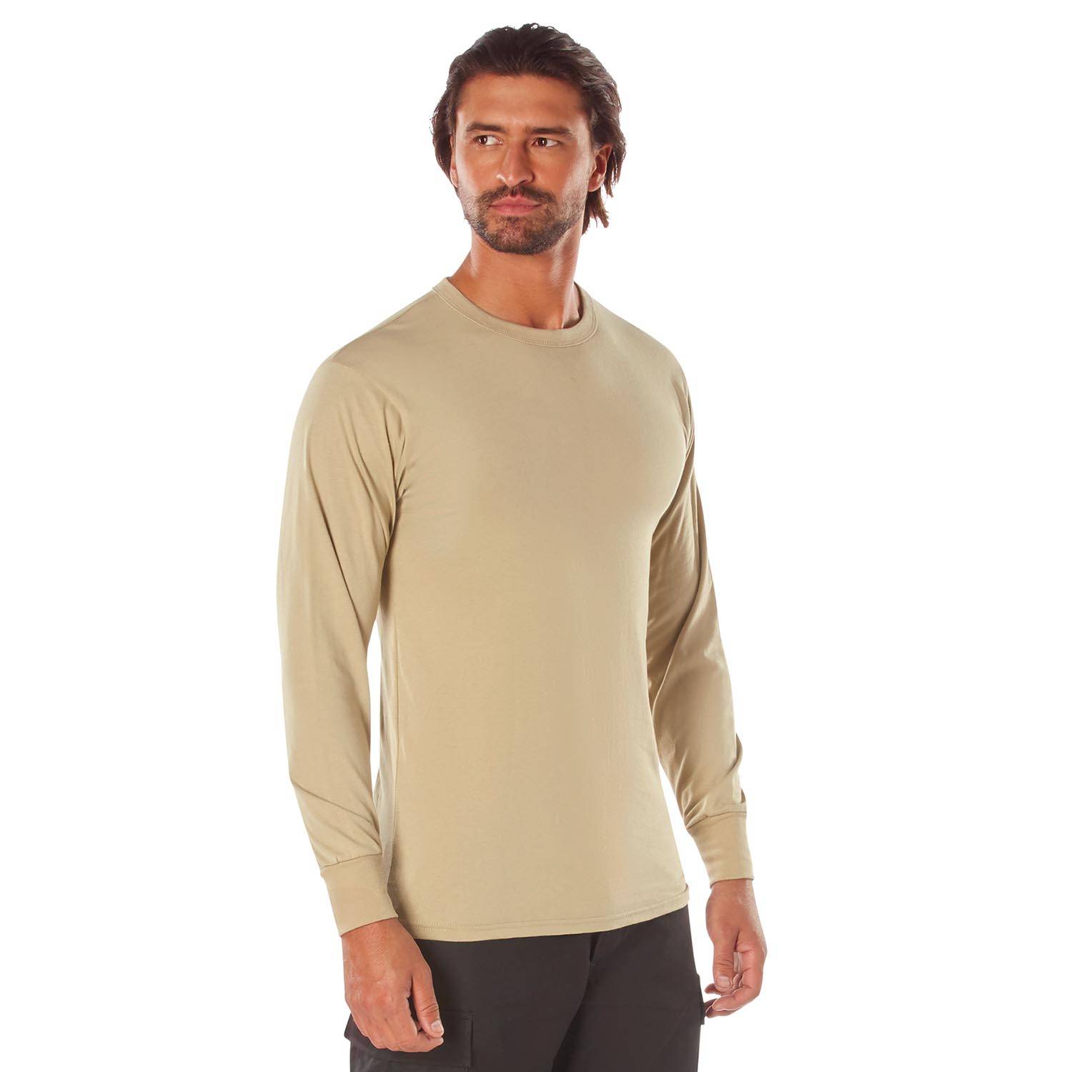 ROTHCO LONG SLEEVE SOLID T-SHIRT