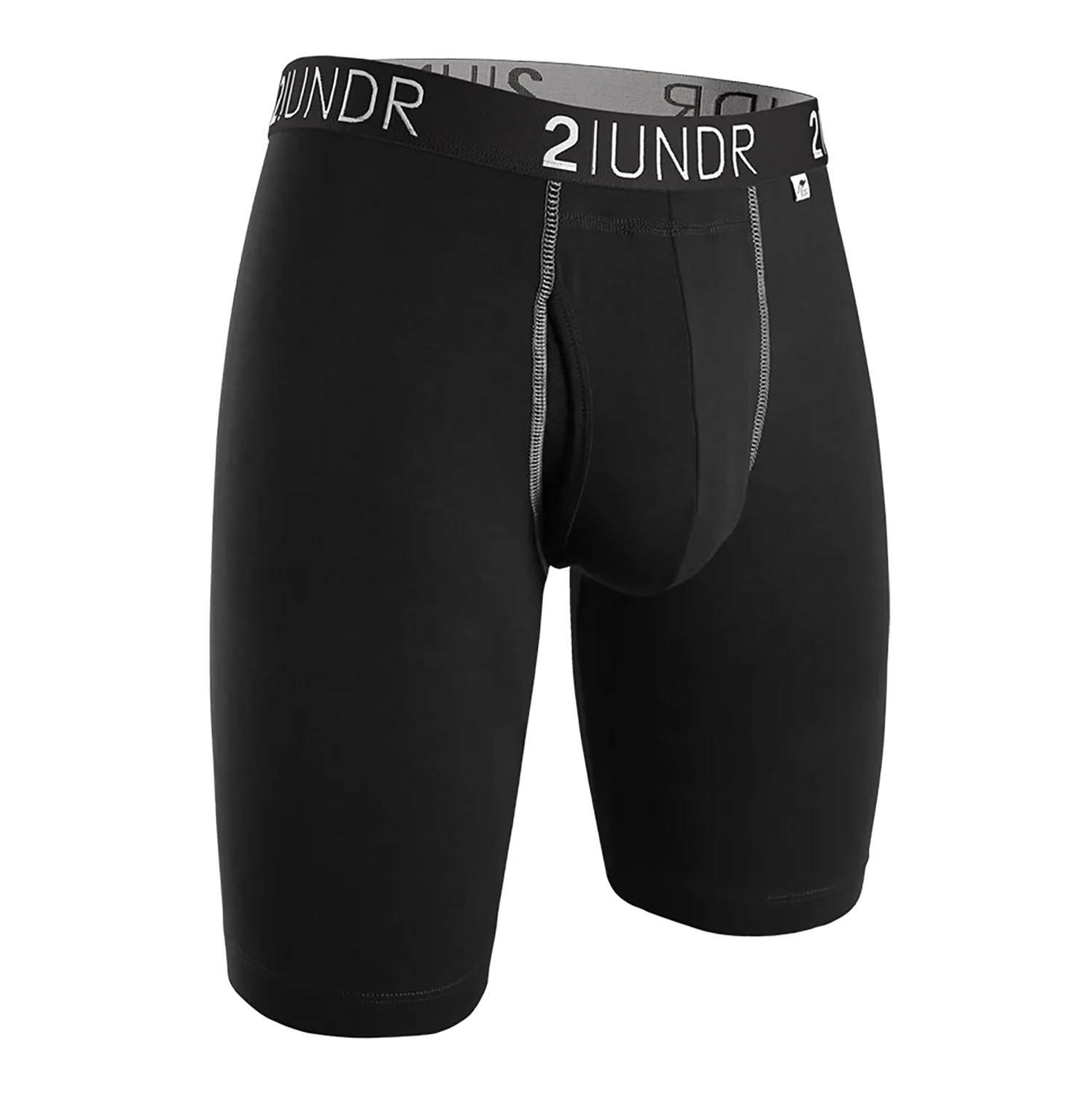 2UNDR Men's Swing Shift Long Leg 9" Boxer Briefs