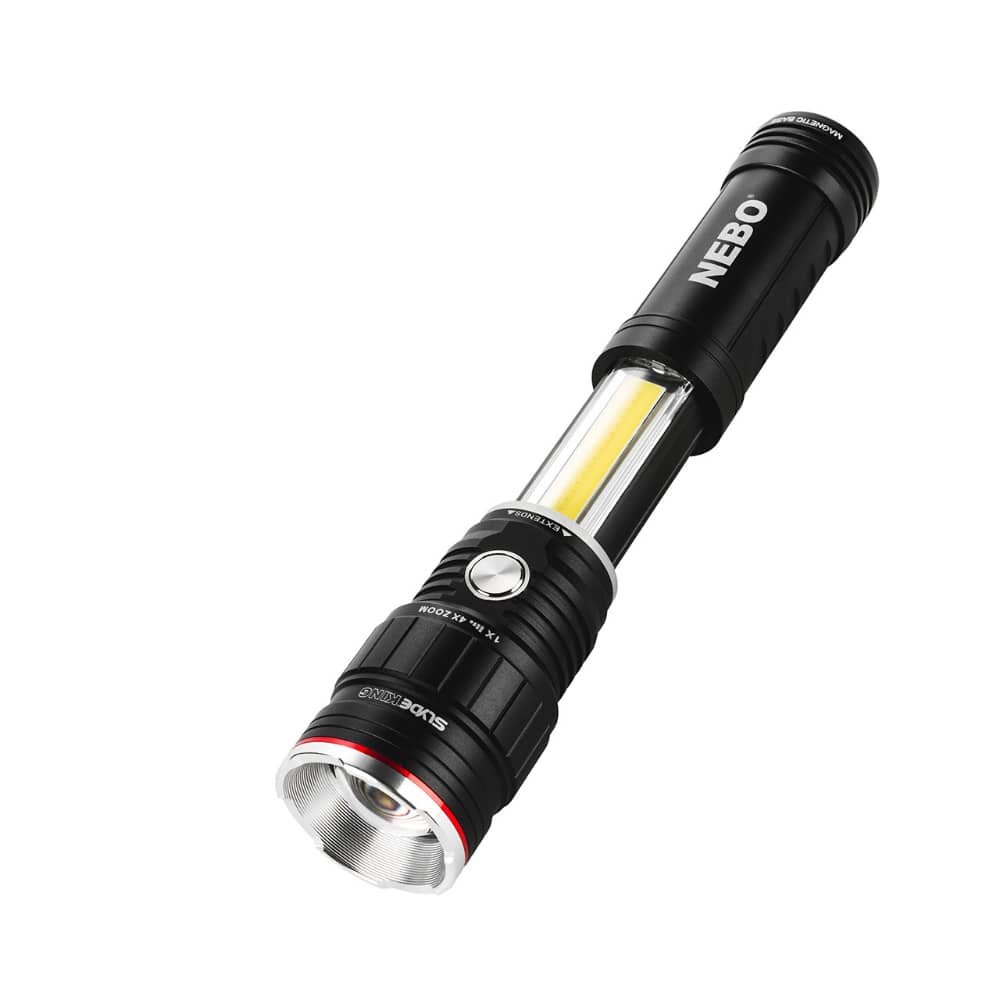 Tactical LED Flashlight & Work Light - 800 Lumens Battery Operated DK-20