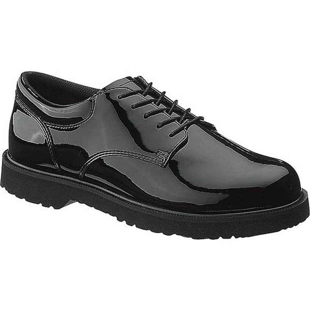 Hi-Gloss Military Dress Corfam Shoes, Black