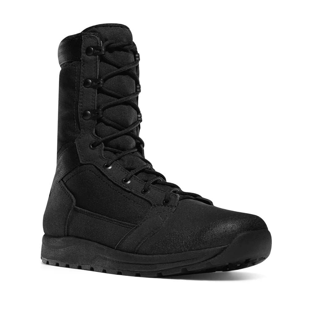 Black hotsell shineable boots